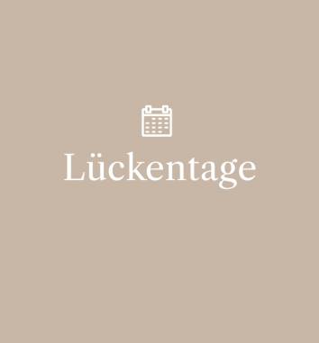 Lückentage Grafik